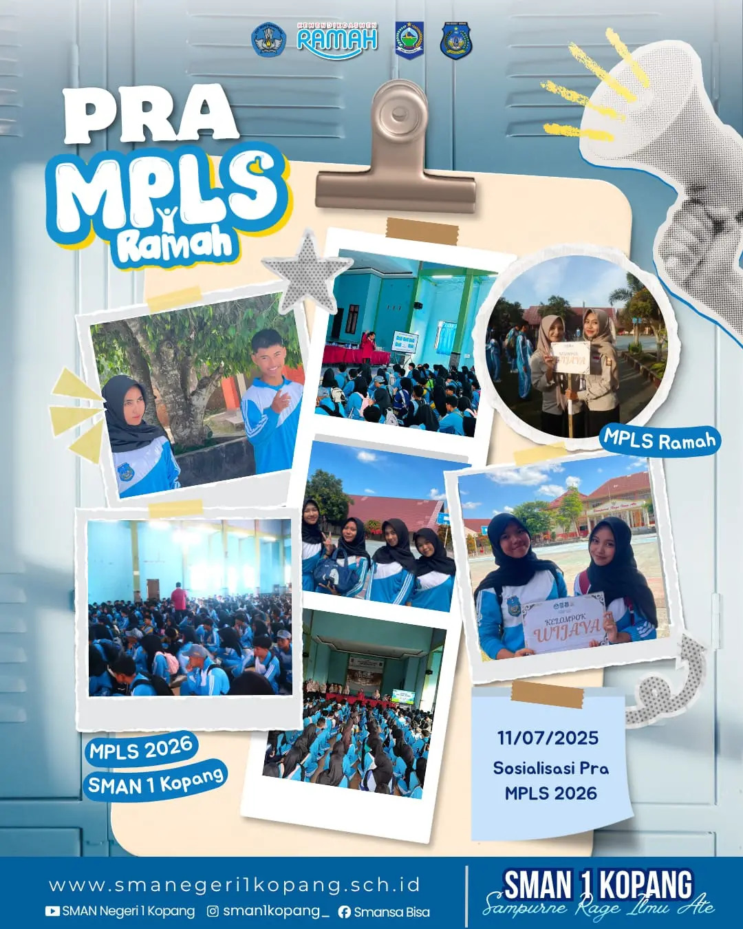 Persiapan Matang, SMAN 1 Kopang Sukses Gelar Sosialisasi Pra MPLS 2026
