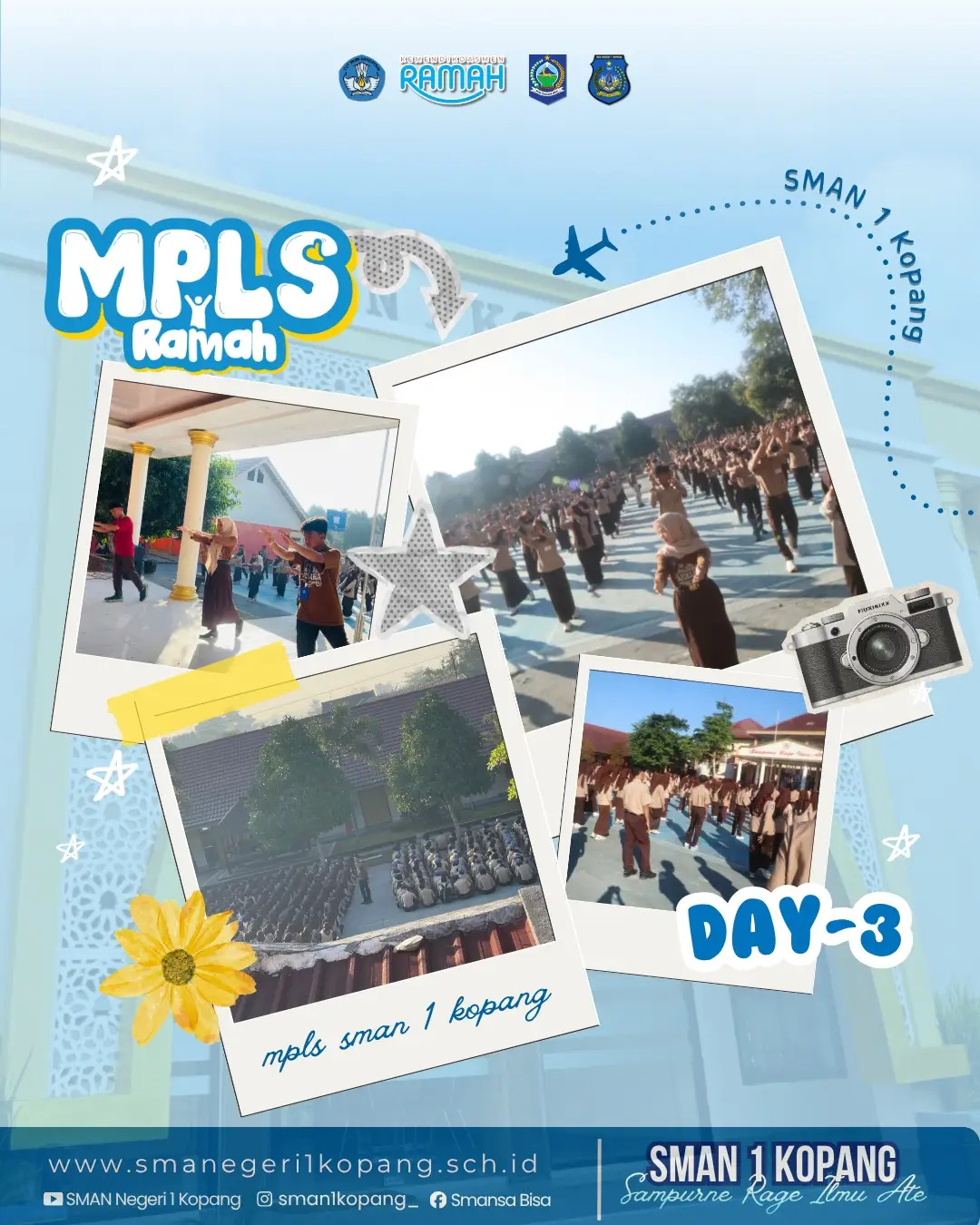 Keseruan dan Semangat Hari Ketiga MPLS Ramah SMAN 1 Kopang